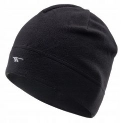 Czapka polarowa HI-TEC TROMS. Czarne czapki zimowe Hi-tec, bez wzorów, z polaru, eleganckie. W wyprzedaży za 29.99 zł.