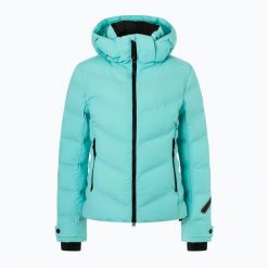 Kurtka narciarska damska BOGNER FIRE+ICE Tec-Sael. Niebieskie kurtki narciarskie na zimę, bez wzorów, z elastanu, bez kaptura, narciarskie. Za 2,099.00 zł.