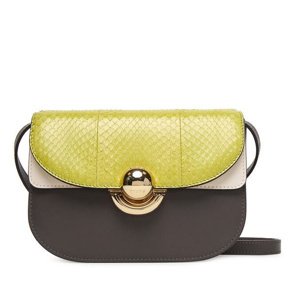 Torebka Furla. Żółte listonoszki Furla, bez wzorów, bez dodatków. Za 1,560.99 zł.