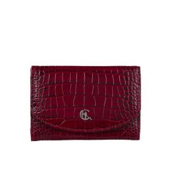 Portfel damski skórzany Canaletto croco – elegancja, funkcjonalność i ochrona RFID PD1201cs162 GR. Brązowe portfele bez wzorów, ze skóry. Za 171.00 zł.