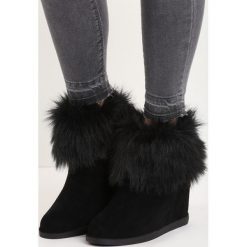 Czarne Botki Bring me Dreams. Botki marki Kazar. Za 64.99 zł.