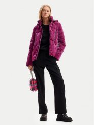 Desigual Kurtka zimowa Flam 24WWEWBP Różowy Regular Fit. Czerwone kurtki Desigual, na zimę, m, bez wzorów, z syntetyku, bez kaptura. Za 599.99 zł.