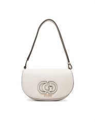Guess Torebka Calebra HWBG95 36210 Biały. Białe listonoszki Guess, z aplikacjami, ze skóry, bez dodatków. Za 399.99 zł.
