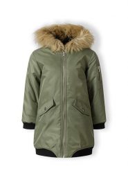 Minoti Parka w kolorze zielonym rozmiar: 98/104. Zielone płaszcze Minoti, bez wzorów, bez kaptura. Za 110.04 zł.
