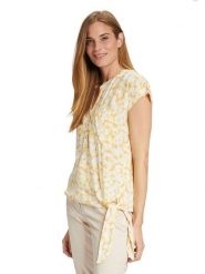 Betty Barclay Bluzka w kolorze żółtym rozmiar: 36. Pomarańczowe bluzki Betty Barclay, bez wzorów, z wiskozy, bez kołnierzyka, bez ramiączek. Za 43.99 zł.