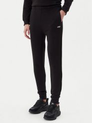 Fila Spodnie dresowe Lucerna FAW1055 Czarny Regular Fit. Czarne spodnie dresowe Fila, bez wzorów, z dresówki. Za 139.99 zł.