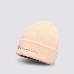 CZAPKA DAMSKA ZIMOWA BEANIE CAP CHAMPION. Czerwone czapki zimowe Champion, bez wzorów, eleganckie. Za 56.46 zł.