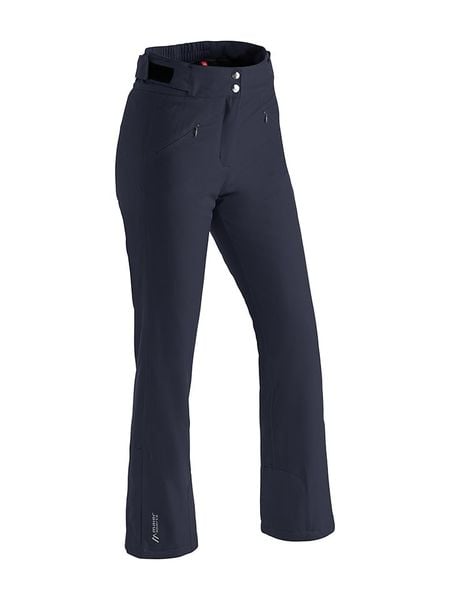 Maier Sports Spodnie narciarskie "Allissia slim 2.1" w kolorze granatowym rozmiar: 42. Niebieskie spodnie dresowe Maier Sports, bez wzorów. Za 420.68 zł.