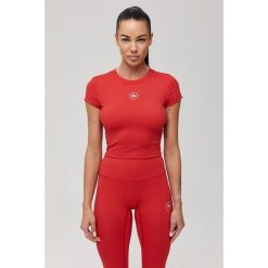 Koszulka sportowa oddychająca Rough Radical Zoya Classic. Czerwone t-shirty sportowe ROUGH RADICAL, bez wzorów, bez ramiączek, na fitness i siłownię. Za 109.90 zł.