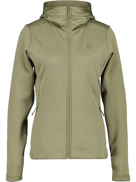 Didriksons Kurtka polarowa "Anneli" w kolorze khaki rozmiar: 42. Brązowe kurtki Didriksons, bez wzorów, z polaru, bez kaptura. Za 270.39 zł.