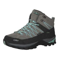 Damskie buty trekkingowe CMP Rigel Waterproof. Brązowe buty trekkingowe CMP, bez wzorów, z materiału, bez zapięcia. Za 487.00 zł.