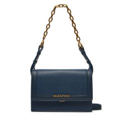 Torebka Valentino. Niebieskie torebki klasyczne Valentino, bez wzorów, klasyczne, bez dodatków. Za 299.99 zł.
