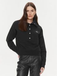 Calvin Klein Jeans Bluza J20J222550 Czarny Regular Fit. Czarne bluzy Calvin Klein Jeans, s, bez wzorów, z bawełny, bez ramiączek, bez kaptura. Za 359.99 zł.