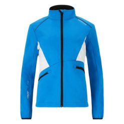 Kurtka do narciarstwa biegowego damska Endurance Loralei XCS. Niebieskie kurtki przejściowe sportowe Endurance, na zimę, s, bez wzorów, z elastanu, bez kaptura, narciarskie. Za 279.99 zł.
