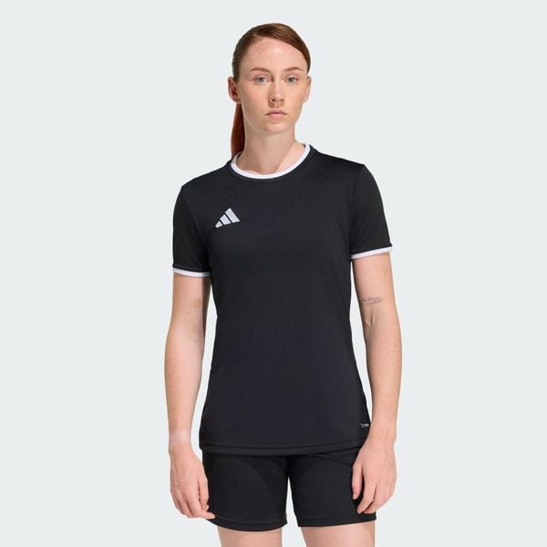 Koszulka Entrada26. Białe t-shirty sportowe adidas, s, z aplikacjami, z materiału, bez ramiączek, do piłki nożnej, climacool (adidas). Za 79.95 zł.