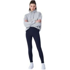 Legginsy Damskie 117567 BS501. Czarne legginsy Champion, bez wzorów, z bawełny. Za 239.99 zł.