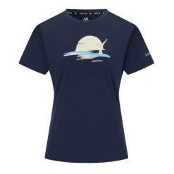 Koszulka Damska Tranquility III Yoga Pose T-shirt. Niebieskie t-shirty Dare 2b, bez wzorów, sportowe, bez kołnierzyka, bez ramiączek. Za 94.99 zł.