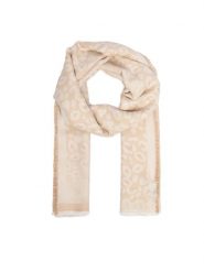 Guess Szal AW5531 VIS03 Beżowy jasny. Brązowe szaliki i kominy Guess, z aplikacjami, z wiskozy. Za 234.99 zł.