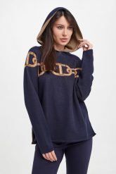 Sweter damski z kapturem TWINSET. Swetry Twinset Milano, s, bez wzorów, bez ramiączek. W wyprzedaży za 1,127.20 zł.