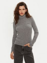 Miss Sixty Golf 6L3RJ7311000 Szary Regular Fit. Szare swetry Miss Sixty, l, bez wzorów, z wełny, bez ramiączek. Za 359.99 zł.