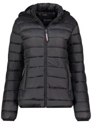 Geographical Norway Kurtka pikowana "Atikoclerc" w kolorze czarnym rozmiar: XXL. Czarne kurtki Geographical Norway, xxl, bez wzorów, bez kaptura. Za 180.49 zł.