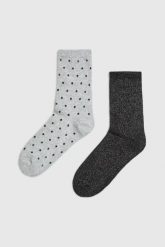 Skarpety 2-pack. Skarpetki MOODO, bez wzorów, z bawełny. Za 34.99 zł.