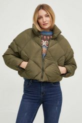 Answear Lab kurtka damska kolor zielony zimowa oversize. Zielone kurtki Answear Lab, na zimę, m, bez wzorów, bez kaptura. Za 319.99 zł.