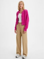 Levi's® Spodnie materiałowe A46740001 Zielony Straight Fit. Zielone spodnie materiałowe bez wzorów, z bawełny. Za 309.99 zł.