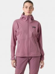 Kurtka Damska Helly Hansen W Momentum 3L Stretch. Fioletowe kurtki Helly Hansen, l, bez wzorów, z materiału, wakacyjne, bez kaptura. Za 938.50 zł.
