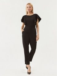 Rinascimento Kombinezon CFC0116019003 Czarny Regular Fit. Czarne sukienki Rinascimento, xs, bez wzorów, z syntetyku, bez kołnierzyka, bez ramiączek. Za 329.99 zł.