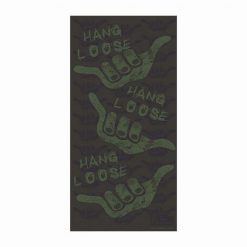 Komin Trekmates Choob Hang Loose oliwkowy mikrofibra oddychający elastyczny. Zielone szaliki i kominy TREKMATES, bez wzorów, z mikrofibry. Za 31.99 zł.