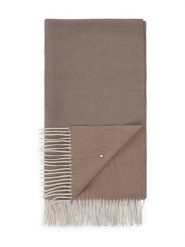 Hey Marly Wełniany szal "Classic" w kolorze beżowo-brązowym - 250 x 65 cm rozmiar: onesize. Brązowe szaliki i kominy Hey Marly, bez wzorów, z materiału. Za 288.52 zł.