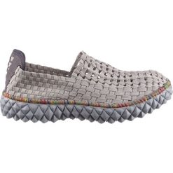 Półbuty Rock Full Breath Cord Lt Grey With Tutti Frutti Binding 22 032898, Szary, Materiał. Szare buty sportowe lifestyle Rock, na lato, bez wzorów, z materiału, rockowe, bez zapięcia. Za 199.99 zł.