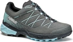 Buty trekkingowe Asolo Tahoe LTH Gore-Tex Szare/Niebieskie. Niebieskie buty trekkingowe Asolo, z gore-texu, bez zapięcia. Za 911.05 zł.