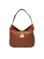MICHAEL Michael Kors Torebka 30S5G9XH3T Brązowy. Brązowe torebki klasyczne MICHAEL Michael Kors, bez wzorów, ze skóry, bez dodatków. Za 1,039.00 zł.