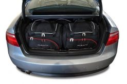 Torby Do Bagażnika Audi A5 Coupe 2007-2016 5Szt Kjust. Czarne torby podróżne KJUST, bez wzorów, z kauczuku. Za 1,506.00 zł.