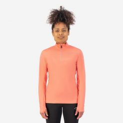 Bluza damska Rogelli Core. Brązowe bluzy Rogelli, l, bez wzorów, z materiału, bez kaptura, do biegania. Za 206.10 zł.