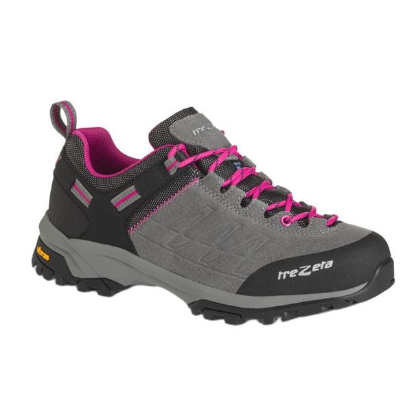 Damskie buty trekkingowe Trezeta Raider WP. Czerwone buty trekkingowe Trezeta, z tkaniny, bez zapięcia. Za 499.99 zł.