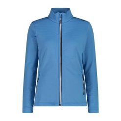Bluza damska turystyczna CMP 31E1846. Niebieskie bluzy CMP, l, bez wzorów, sportowe, bez ramiączek, bez kaptura. Za 340.00 zł.
