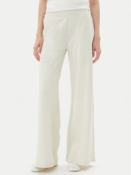 EA7 Emporio Armani Spodnie dresowe 7W000083 AF13135 U1112 Beżowy Wide Leg. Brązowe spodnie dresowe EA7 Emporio Armani, bez wzorów, z bawełny. Za 339.99 zł.