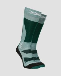 Skarpety X-Socks SNOWBOARD DISCOVER OTC E412. Zielone skarpetki X-Socks, bez wzorów, z materiału. Za 139.99 zł.
