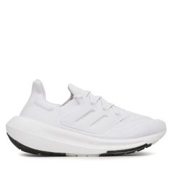 Buty do biegania adidas. Białe buty do biegania adidas, bez wzorów, bez zapięcia, do biegania. Za 639.99 zł.