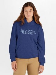 Marmot Bluza w kolorze granatowym rozmiar: L. Niebieskie bluzy Marmot, l, bez wzorów, z poliamidu, z kapturem. Za 250.35 zł.