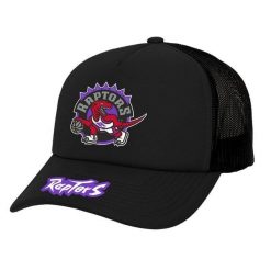 Czapka Trucker Toronto Raptors NBA Team Origins Hwc. Czarne czapki z daszkiem Mitchell & Ness, bez wzorów, sportowe. Za 189.00 zł.