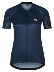 Ziener Koszulka kolarska "Nestela" w kolorze granatowym rozmiar: 36. Niebieskie t-shirty sportowe Ziener, bez wzorów, z materiału, bez ramiączek, rowerowe. Za 153.71 zł.