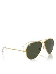 Ray-Ban Okulary przeciwsłoneczne Old Aviator 0RB3825 001/31 Złoty. Żółte okulary przeciwsłoneczne Ray-Ban, bez wzorów, z tworzywa sztucznego, złote. Za 579.99 zł.