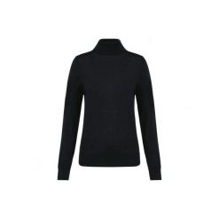Damski sweter z merynosów z golfem Kariban Premium. Czarne swetry KARIBAN, na zimę, bez wzorów, z wełny, bez ramiączek. Za 299.00 zł.
