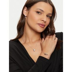 Kolczyki Guess. Szare kolczyki Guess, srebrne. Za 269.99 zł.