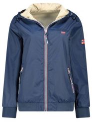 Geographical Norway Kurtka przejściowa "Arrival" w kolorze granatowym rozmiar: M. Niebieskie kurtki Geographical Norway, m, bez wzorów, bez kaptura. Za 223.99 zł.