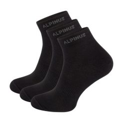 Skarpety Alpinus Split 3 pary Coolmax. Czarne skarpetki Alpinus, bez wzorów. Za 59.00 zł.